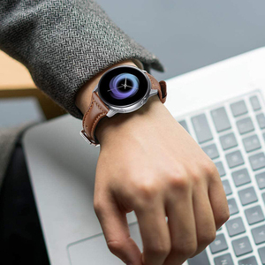 22mm Véritable bracelet en cuir Pour Samsung <span class=keywords><strong>Galaxy</strong></span> <span class=keywords><strong>Watch</strong></span> <span class=keywords><strong>42MM</strong></span> Actif <span class=keywords><strong>2</strong></span> S2 Montre bracelet De montre à Dégagement Rapide accessoires - Product Image 5