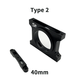 RJXHOBBY RJX 30/40/50mm Abrazadera de Tubo de Aluminio y Carbono, Placa Central de Fijación, Conector de Tubo Redondo para Brazo de Dron Agrícola - Product Image 3