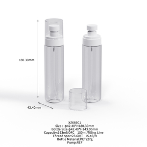 Choebe Envase Personalizado de 80ml 120ml 150ml Vacío para Envases Cosméticos de Cuidado de la Piel en PET Esmerilado con Color Personalizado, para Suero, Perfume, Tónico con Pulverizador - Product Image 2