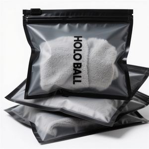 Personnalisable Logo Impression Biodégradable PBAT Curseur Ziplock Vêtements Emballage Sac pour T-shirt Chaussure Chaussette Fourrure Sous-Vêtements - Product Image 5