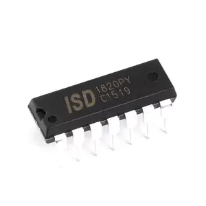 原装直插式ISD1820PY ISD1820PY DIP14 8-20秒单语音录制和播放电路IC芯片