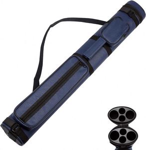 Estuche para tacos de billar de color personalizado con muestra gratuita 2x4, bolsa de transporte acolchada para tacos - Apto para 2 culatas y 4 varillas - Product Image 6