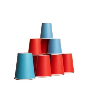 Gobelet en papier recyclable pour fête de Noël, avec logo d'entreprise imprimé offset, 6oz, 8oz, 9oz, pour vin, tequila, whisky, jus - Product Image 1