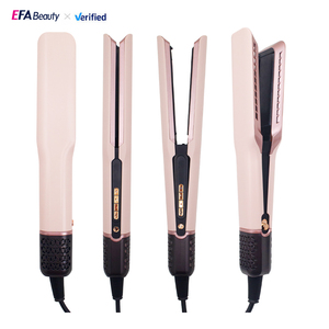 Plancha de Pelo Eléctrica Profesional de Cerámica con Vapor EFA M650 con <span class=keywords><strong>Cepillo</strong></span> y Control de Temperatura Múltiple - Product Image 1
