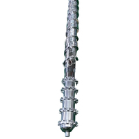 Barril de tornillo nitrurado DE FÁBRICA DE Zhejiang Zhoushan para máquina de soplado de película plástica personalizada