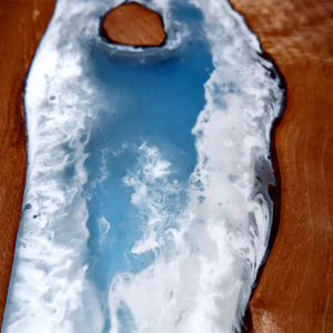 L şekli ofis masası epoksi reçine ahşap masa ev ofis elektrikli masa otomatik elektrikli ayakta masa bilgisayar masası - Product Image 2