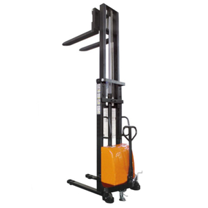 Semi Elektrische Lifter Bereiken Stapelaar Heftruck - Product Image 5