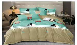 Set di Biancheria da Letto Moderno 4 Pezzi per Tutte le Stagioni, Copripiumino Trapuntato Personalizzato, Morbido e Caldo, 200TC Imbottitura in Poliestere/Cotone - Product Image 2