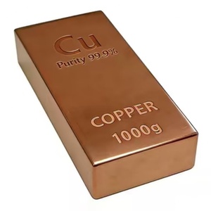 Solid Copper Investment <b>Bar</b> 99.9% Pure Copper Ingots - Product Image 1