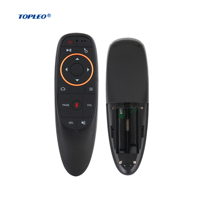 Topleo Air Mouse Rf Gyroscope Mini Keyboard Vibrator G10s Air Mouse Switch Rf Smart Universal Wireless Voice Ir Remote Control
