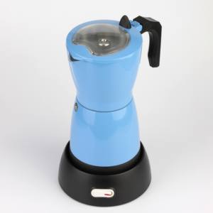 Pressé violet électrique café expresso moka maker 3-6 Tasses de qualité alimentaire <span class=keywords><strong>prix</strong></span> usine - Product Image 6