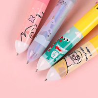 Stylo Bille Rétractable Multicolore 10 Couleurs en 1, Pointe 0,5 mm, Idéal Noël, Bureau & École - Vente en Gros