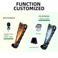 Masseur de jambes à compression d'air en gros, sans fil, 3200 mAh, 6 chambres, pour les vendeurs en ligne, 3 tailles