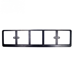 Cadre de plaque d'immatriculation personnalisé, support de plaque d'immatriculation en ABS à montage encastré, spécifications européennes, vente en gros, 53*13.5cm - Product Image 5
