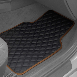 Tapis de sol complets en cuir de luxe de style OE, épaisseur 5 mm, pour Volkswagen <span class=keywords><strong>Tiguan</strong></span> <span class=keywords><strong>Allspace</strong></span> avec clips de retenue d'origine - Product Image 5