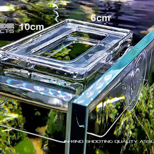 Acryl <span class=keywords><strong>Aquarium</strong></span> Voeden Ring <span class=keywords><strong>Aquarium</strong></span> Station Drijvende Voedsel Lade Vis Feeder - Product Image 2