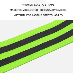 Bandas Reflectantes de Grado Ingeniería de 4cm*1.5cm para Muñecas, <span class=keywords><strong>Brazos</strong></span>, Tobillos y Piernas, Seguras para Caminar, Ciclismo, Correr, Uso Nocturno, 4cm/5cm - Product Image 6