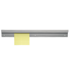 Supporto per appunti da scrivania per ufficio, struttura in metallo con slot per note adesive, giallo - Product Image 1