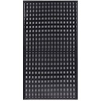 Étagères murales multifonctionnelles en acier laminé à froid, revêtement poudré, avec panneau perforé amovible, pour rangement d'outils