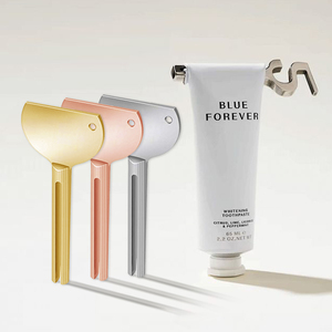Custom Shape Eco-Friendly Three-piece Set <b>Toothpaste</b> & Toothbrush <b>Dispenser</b> with Cream Squeezer for Travel Use - Product Image 6