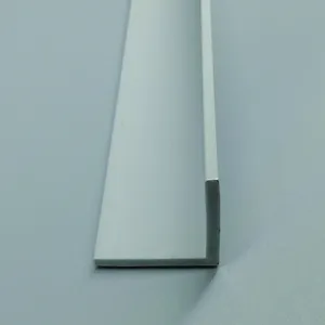 Estrusione di plastica forma di L angolari IN PVC profilo