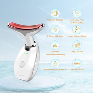 Masseur électrique pour le <span class=keywords><strong>visage</strong></span> et le cou, appareil de beauté rechargeable à main pour le soin de la peau, utilisation à domicile - Product Image 3