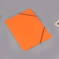 Carpeta de archivos elástica de bolsillo de plástico personalizable de alta calidad A6 tamaño A4 libro/billetera/tablero/caja uso escolar PP fábrica al por mayor