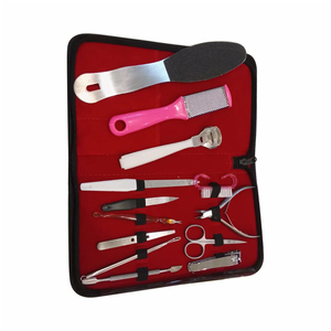 Kit d'instruments de manucure et pédicure de qualité supérieure, coupe-ongles, repousse-cuticules, pinces, instruments de beauté, ensemble réutilisable - Product Image 5