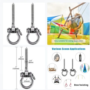 Boxing Sandbag Hook Swing Buckle Yoga <b>Hammock</b> Hanging Accessories Outdoor Heavy Industry Hooks / Plain Boxing Hook / - Product Image 6