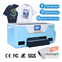 Nueva Impresora DTF Baiyin A3 Todo en Uno con Cabezal Xp600, Máquina de Impresión de Camisetas Totalmente Automática con Tinta DTF