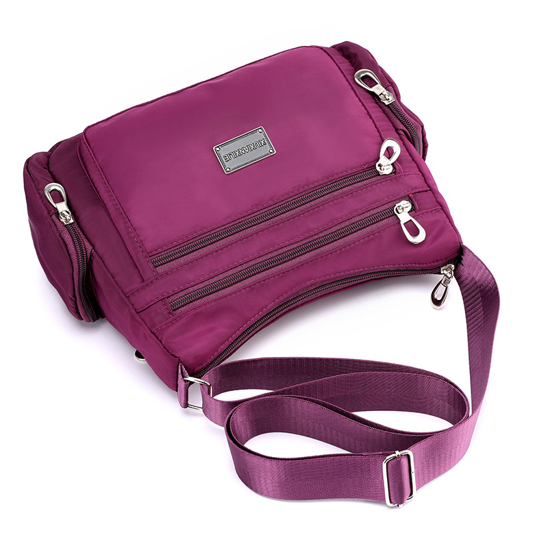 ★TOUT Y EST★ Multi Pocket Plus Crossbody Bag Purple 259775 Walmart's Tyethy Quilted Multi-Pocket Crossbody Bag Is a