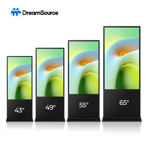 จอแสดงผลดิจิทัลแบบตั้งพื้น DreamSource ขนาด 75 นิ้ว ความละเอียด 1920x1080 หน้าจอสัมผัสป้องกันแสงสะท้อน พร้อมระบบจัดการเนื้อหาในตัว สำหรับใช้งานภายใน/ภายนอกอาคาร - Product Image 1