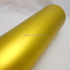 Pellicola Adesiva Cromata Oro Metallizzato Opaco Satinato Senza Bolle <span class=keywords><strong>per</strong></span> Wrapping <span class=keywords><strong>Auto</strong></span> 1,52*18m - Product Image 2