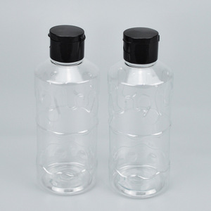 Transparent PET <b>Plastic</b> Bottle 200ml Cylinder Screw Cap General <b>Packaging</b> - Product Image 1