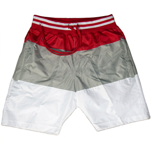 Shorts en maille à impression en relief pour homme RBI 2025 OEM, extensibles dans 4 directions, coupe-vent, respirants, séchage rapide, options de logo personnalisé, basketball, décontracté - Product Image 1