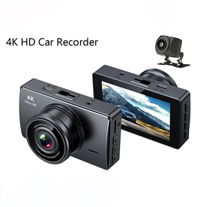 Mobile <b>Car</b> <b>Recorder</b> for Safety and Evidence with Dash <b>Camera</b> for <b>Cars</b> Front and Rear 4K+1080P Mobile DVR Black Box - Product Image 1