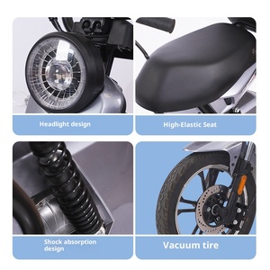 Cross-Biên Giới Bán Buôn 16-Inch Phanh Đĩa 350W 48V Chì Axit Pin Dành Cho Người Lớn Xe Đạp Điện Không Chổi Than Trọng Lượng Nhẹ 3-Tốc Độ Cảm Biến - Product Image 4