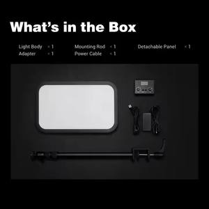 Godox ES45 E-<span class=keywords><strong>Sports</strong></span> LED Video Camera Panel Light Aluminio Iluminación fotográfica para teléfono Maquillaje Livestreaming Power LED Beads - Product Image 5