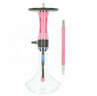 Vente en gros unique Allemagne narguilé Shisha en acier inoxydable coloré avec technique miroir de bonne qualité