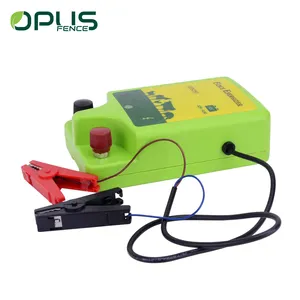 Batterie de sécurité en plastique imperméable 12v dc 1 joule électrificateur de clôture électrique pour animal pour bétail