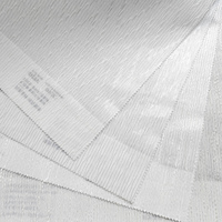 Tissu de rideau transparent moderne de couleur unie, vendu au mètre, pour draperies de fenêtre contemporaines et projets d'aménagement intérieur