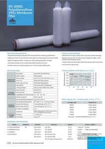 Cartucho de Filtro de Membrana PES de 10 Pulgadas, Membrana Asimétrica EN-222, Tratamiento de Agua Pura para <span class=keywords><strong>Microelectrónica</strong></span> y Pantallas - Product Image 3