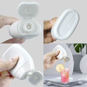 40ml 45ml 60ml plastik HDPE PP sıkmak bal domates sosu silikon vana ile konsantre suyu su arttırıcı şişe - Product Image 2