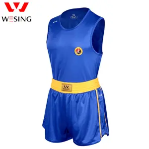 Uniforme de boxe personalizado wesing, uniforme de treinamento chinês wushu sanda