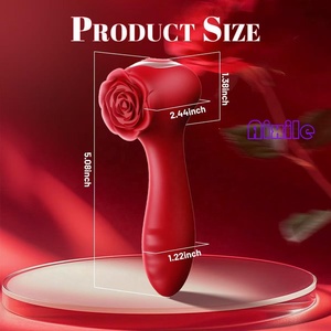 Vibrateur rose pour adultes, jouet sexuel rose, vibromasseur pour femme et couple avec 10 modes de vibration, pour stimulation anale, clitoridienne, des mamelons et du point G. - Product Image 6