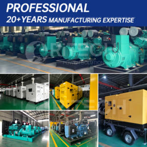 Ritech 1000kva 1mva Tipe Kontainer 3 Fasa Industri 1000 KVA 800kw Genset Diesel dengan Mesin Perkins - Product Image 5