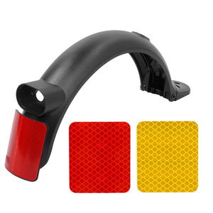 AFTFA - Adhesivo Decorativo de Seguridad para la Placa de Matrícula del Guardabarros Trasero, Pieza Modificada para el Scooter Eléctrico <span class=keywords><strong>Xiaomi</strong></span> <span class=keywords><strong>Pro</strong></span> <span class=keywords><strong>2</strong></span>, Reflector de Material PET - Product Image 2