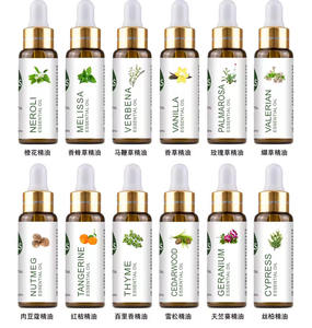 48 Variétés 100% Huiles Essentielles Pures de Muscade Multi-Ingrédients Antibactériennes Parfum Frais Bénéfices Hydratants (10mL avec compte-gouttes) - Product Image 5