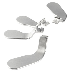 メタルシルバーバックボタン<span class=keywords><strong>Xbox</strong></span> <span class=keywords><strong>One</strong></span>エリートコントローラ用パドルセット-<span class=keywords><strong>4</strong></span>拡張リアボタン交換 - Product Image 3