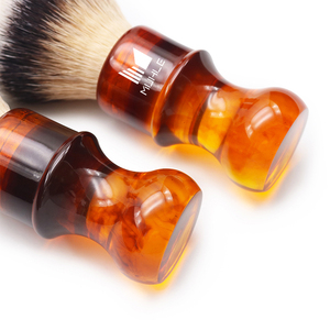 JDK <span class=keywords><strong>Blaireau</strong></span> de rasage poils de <span class=keywords><strong>blaireau</strong></span> pur manche en acrylique à utiliser avec de la crème <span class=keywords><strong>ou</strong></span> du savon pour une mousse parfaite - Product Image 2